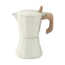 Cafetera italiana Oroley Petra Cream 12 tazas